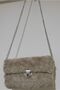 Hand Knitted Canvas Bag - 2