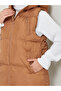 Women's 3-Pocket Hooded Zippered Padded Vest - 7