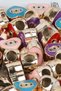 7 Colorful Charm Beads - Bracelet and Necklace Accessory, Heart-Eyed Jewelry - 2