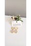 Steel Earrings for Women 316L, 2 Pieces, Elegant, with Baguette Stone Detail, Chicken Skin Color, Non-Fade Guaranteed, Invoiced - 3