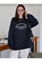 Laci Comfort Sweatshirt - Crew Neck Printed - 2