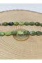 Jade Stone Barley Cut Prayer Beads 6*9mm (49430) - 3