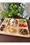 Natural Wooden Cheese Serving Board, Breakfast Plate, Breakfast Tray - 3