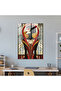 Art Deco Comics Glass Print, Classicism+Popart, Glass Wall Art - 3