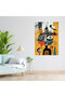Dadaism Wall Decoration, Bizarre Characters, Dadaism, Glass Wall Art, Wall Decoration - 3