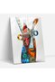 Dadaism Glass Art, Fun Combination of Texture and Colors, Dadaism, Home Decoration