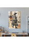 Newspaper Collage Dadaism Glass Print, Dadaism, Glass Wall Art, Modern Art - 4