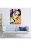 Victorian Pop Art Glass Print, Classicism+Popart, Glass Print, Modern Art - 3