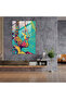 Pop Art Myth Glass Wall Art, Classicism+Popart, Modern Art, Home Decoration - 3