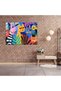 Playful Animals in Henri Matisse Style Glass Print, Henri Matisse, Glass Print - 3