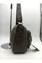 Leather Shoulder Bag - Washed, Crossbody and Strap (Postal) - 2
