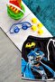 Boy - Black Batman Printed Waist Lace Up Swim Shorts - 2