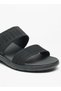 Textured Slip-On Sandals - 5