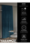 Velvet Appearance Pigeon Blue Island Background Curtain Velvet Touch Series with Extra Strength - 5