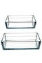 Premium 2 Size Rectangular Pyrex - 59334/59324 - 2