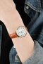 Classic Tan Color Cord Women's Wristwatch - 3