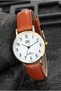 Classic Tan Color Cord Women's Wristwatch - 2