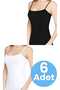 Women's Cotton Strap Undershirts, Pack of 6