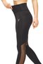 Tulle Detailed High Waist Flexible and Recovery Sports Leggings - 3
