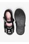 Bow Accent Mary Jane Shoes with Hook and Loop Closure - 4