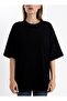 Oversize Tshirt Oversize Siyah - 4