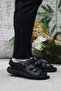 106 Black Kale Comfort Genuine Leather Men's Sandals