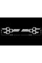 Honeycomb Design - Side Marşpiyel Sticker 2 Pieces, White, 62 x 21 cm - 6