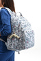 Eba-8864 Klinkır School Bag Backpack Daily Outing Sports Travel Vacation Multi-Compartment Laptop Compartment Whi̇