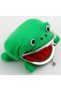 Anime Frog Pattern Plush Wallet - Cute and Keychain Coin Purse - 6
