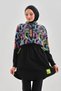 4-Piece Hijab Swimsuit with Gilet Full Covered Hijab Swimsuit Plus Size Burkini - 3