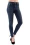 Extra Narrow Fit High Waisted and Ankle-Length Women's Jeans with Pockets Skinnyjean Koyurenkli Denim - 4