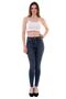 Extra Narrow Fit High Waisted and Ankle-Length Women's Jeans with Pockets Skinnyjean Koyurenkli Denim - 2