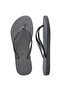 Slim Glitter Gray Women's Slippers - 3