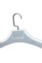 6-Piece Plastic Jacket, Coat, and Jacket Hanger with Lama Hooks, 45 cm, First Class Quality, Luxury. - 4
