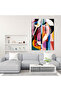 Dadaism Glass Print, Abstract Geometric Shapes, Dadaism, Home Decor - 4