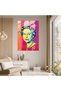 Andy Warhol Glass Print Queen Elizabeth Ii Wall Art, Andy Warhol, Glass Art - 3