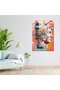 Classicism Pop Art Glass Wall Art, Classicism+Popart, Wall Decoration, Glass Wall Art - 3