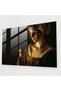 Caravaggio Style Glass Print - Caravaggio, Home Decor, Glass Print, Modern Art