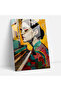Classical Pianist Glass Print, Classicism+Popart, Wall Decoration, Glass Wall Art