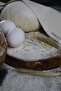 Washable Organic Dough Proofing Mat | 100% Raw Cotton | 1 Piece 70x70cm | Dough - 2