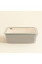 Agni Glass Storage & Baking Container 2600 Ml Light Grey