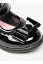 Bow Accent Mary Jane Shoes with Hook and Loop Closure - 5