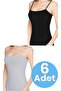6-Piece Cotton Women's Athlete - Rope Strap - 4