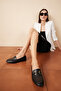 , Genuine Leather Women's Shoes 1411033Z24072 Black - 2