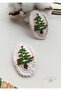 Hand Embroidered Pine Tree Niche Hair Accessory Hairpin No: 1 - 8