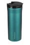 Petrol Green Double Layer Stainless Steel Thermos Cup 400 ml (Coffee and Tea Thermos Suitable for Carrying in Bag and Vehicle)