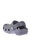 شبشب للأطفال باللون الرمادي الشريحة Classic Clog T - 2
