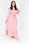 Young Girls Dress Long Sleeve All-over Hijab Dress Gilet