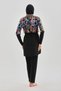 4-Piece Hijab Swimsuit with Gilet Full Covered Hijab Swimsuit Plus Size Burkini - 7