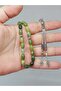 Jade Stone Barley Cut Prayer Beads 6*9mm (49430)